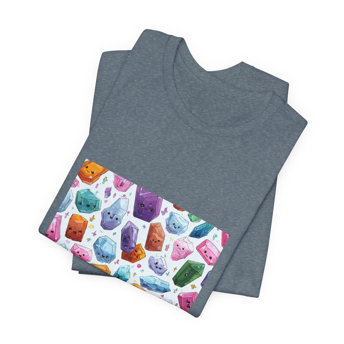 Pastel Crystal Friends T-Shirt | Forest & Ocean