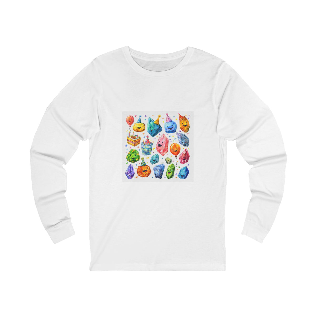Crystal Birthday Party Long Sleeve T-Shirt
