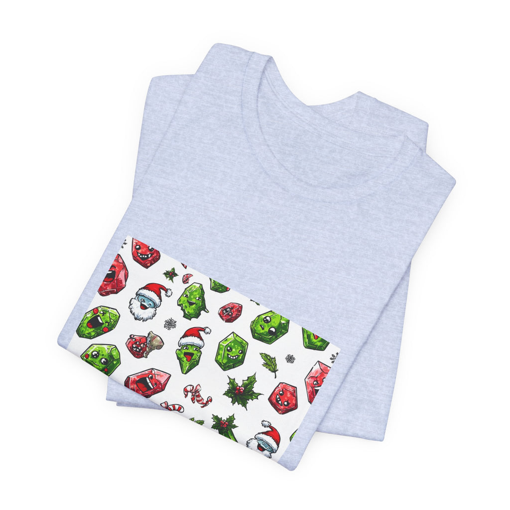 Christmas Crystal Cheer T-Shirt | Soft Blues