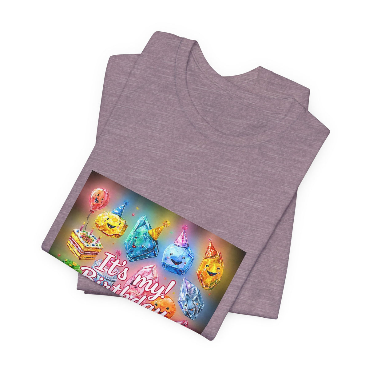It's My Birthday Crystal Party T-Shirt | Royal, Navy & Purple