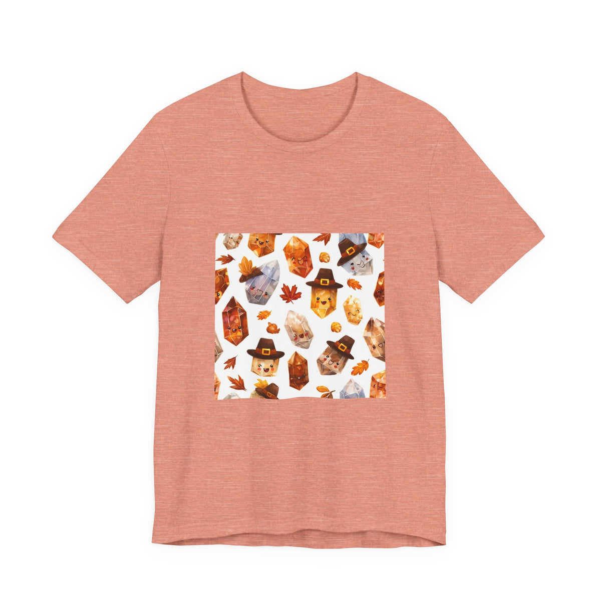 Thanksgiving Crystal Harvest T-Shirt | Pinks & Orchid