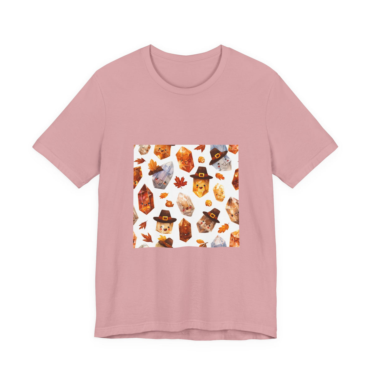 Thanksgiving Crystal Harvest T-Shirt | Pinks & Orchid
