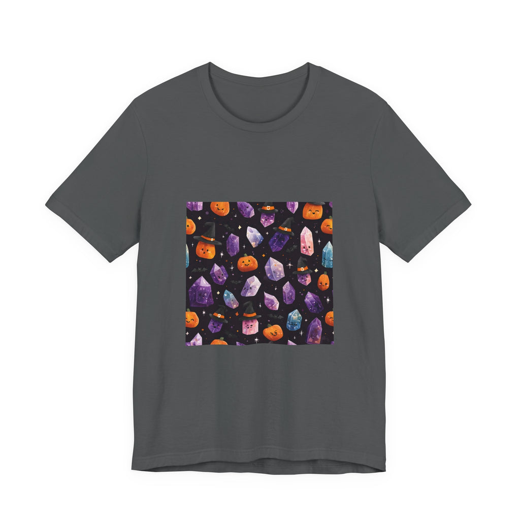 Halloween Crystal Party T-Shirt | Dark Neutrals & Reds