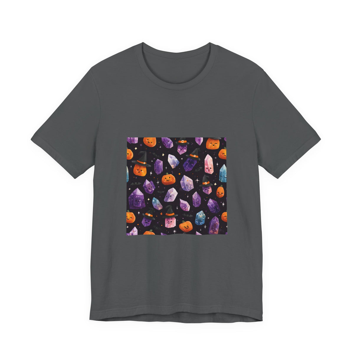 Halloween Crystal Party T-Shirt | Dark Neutrals & Reds