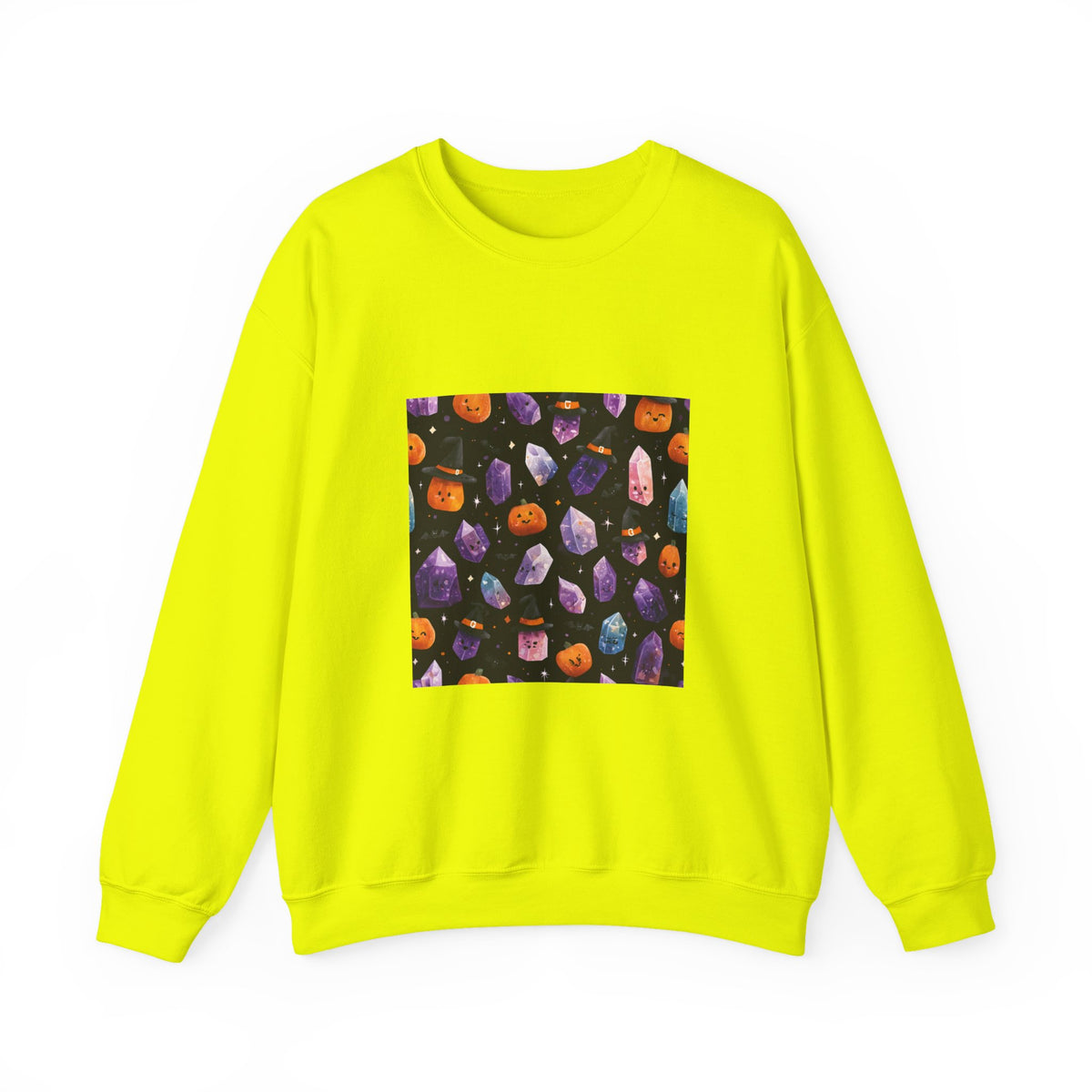 Halloween Crystal Party Crewneck | Earth Tones & Brights