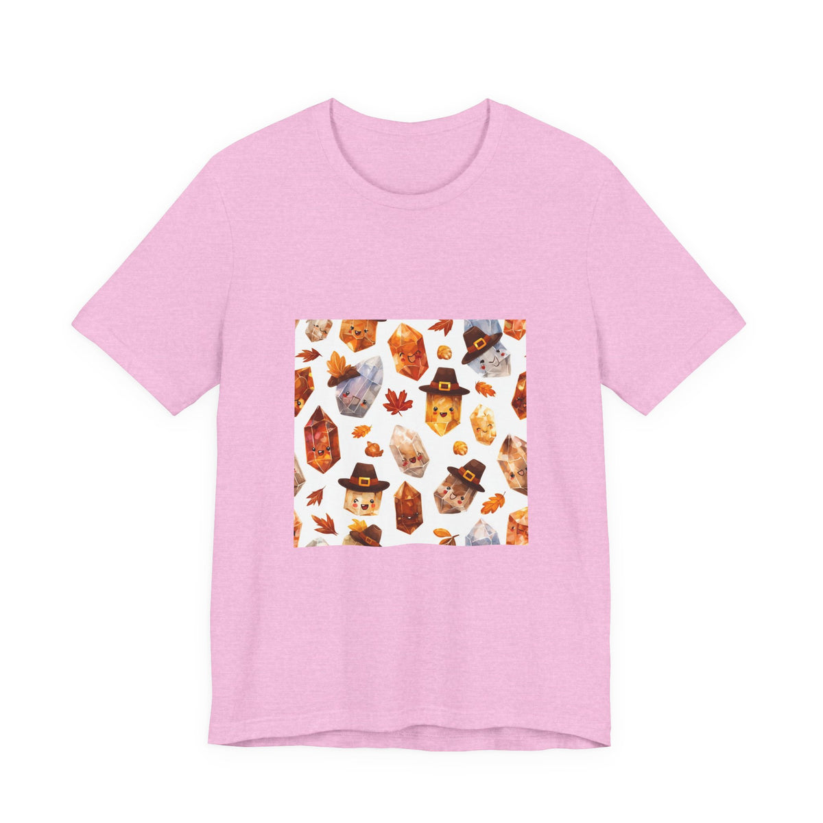 Thanksgiving Crystal Harvest T-Shirt | Pinks & Orchid