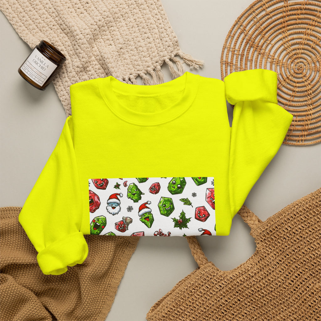 Christmas Crystal Cheer Crewneck | Earth Tones & Brights