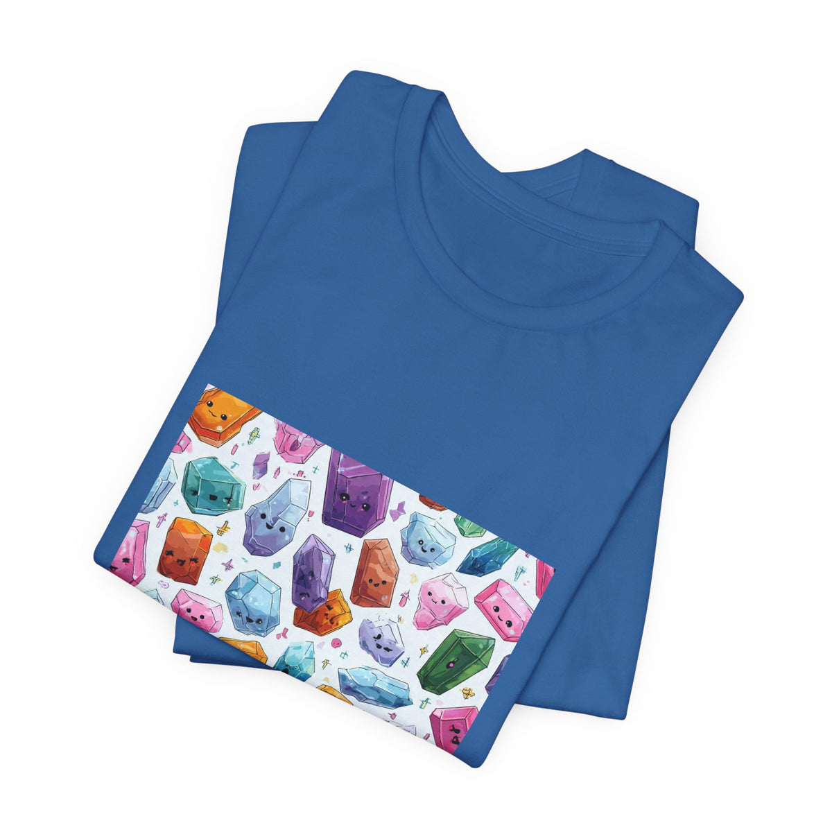 Pastel Crystal Friends T-Shirt | Soft Blues