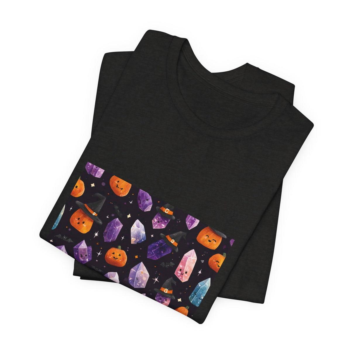 Halloween Crystal Party T-Shirt | Dark Neutrals & Reds