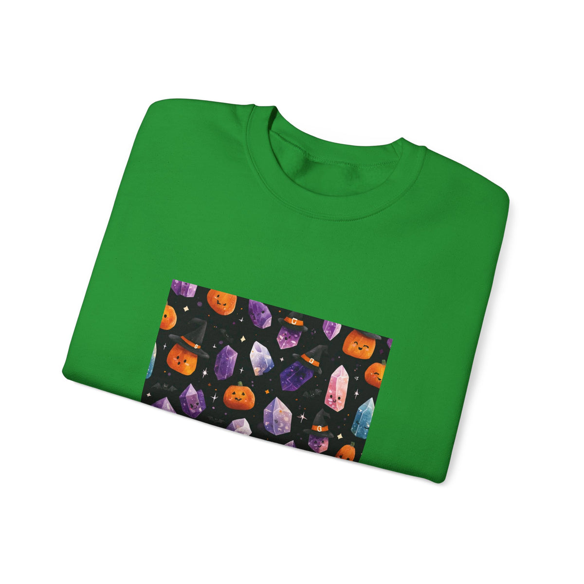 Halloween Crystal Party Crewneck | Earth Tones & Brights