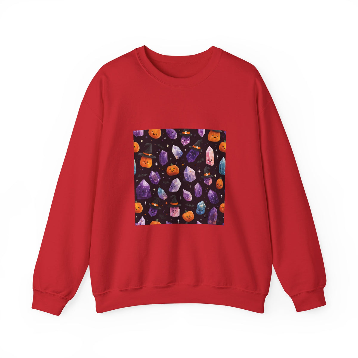 Halloween Crystal Party Crewneck | Neutrals & Reds