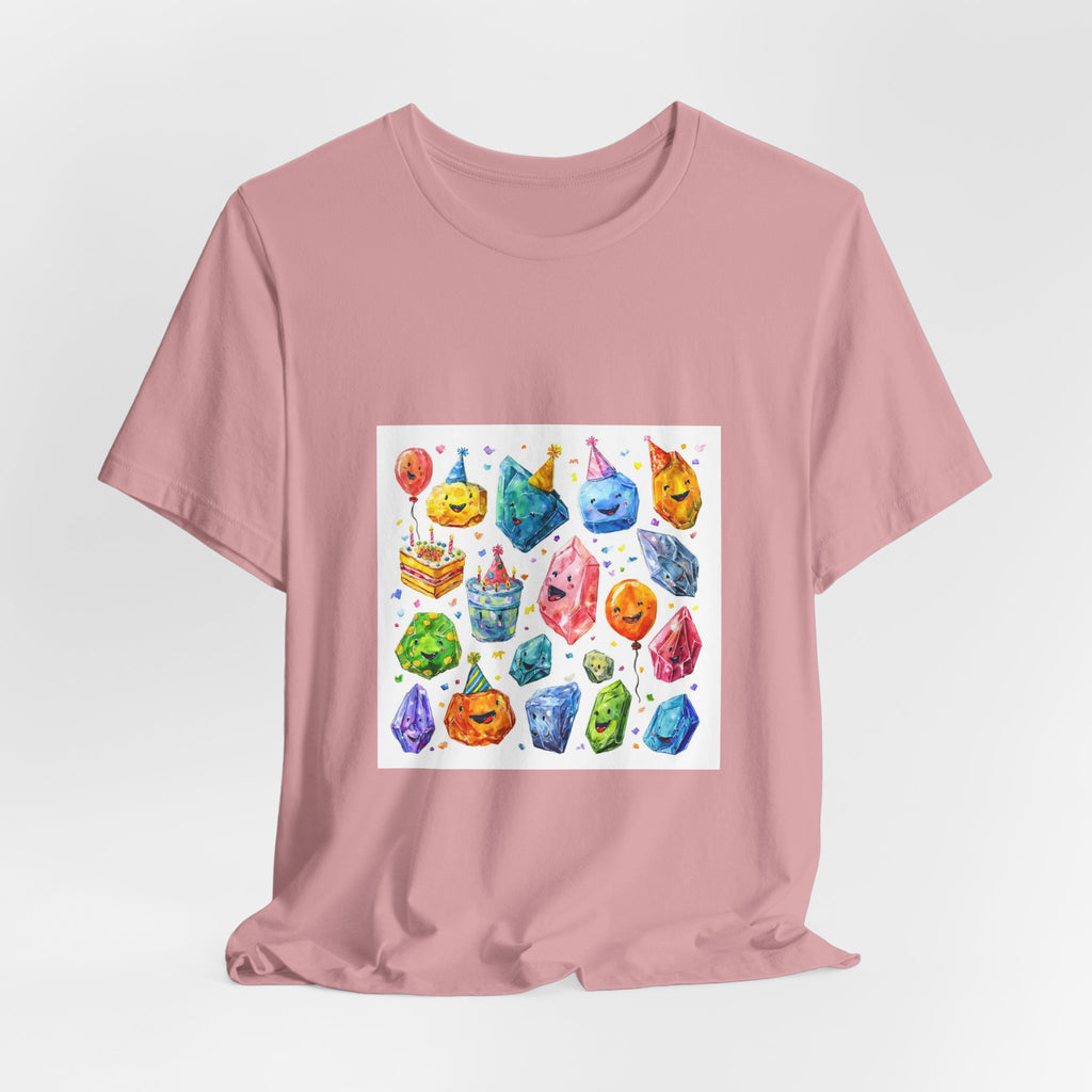 Copy of Earth Has Excellent Taste — Peach Moonstone Tee | Pinks & Orchid