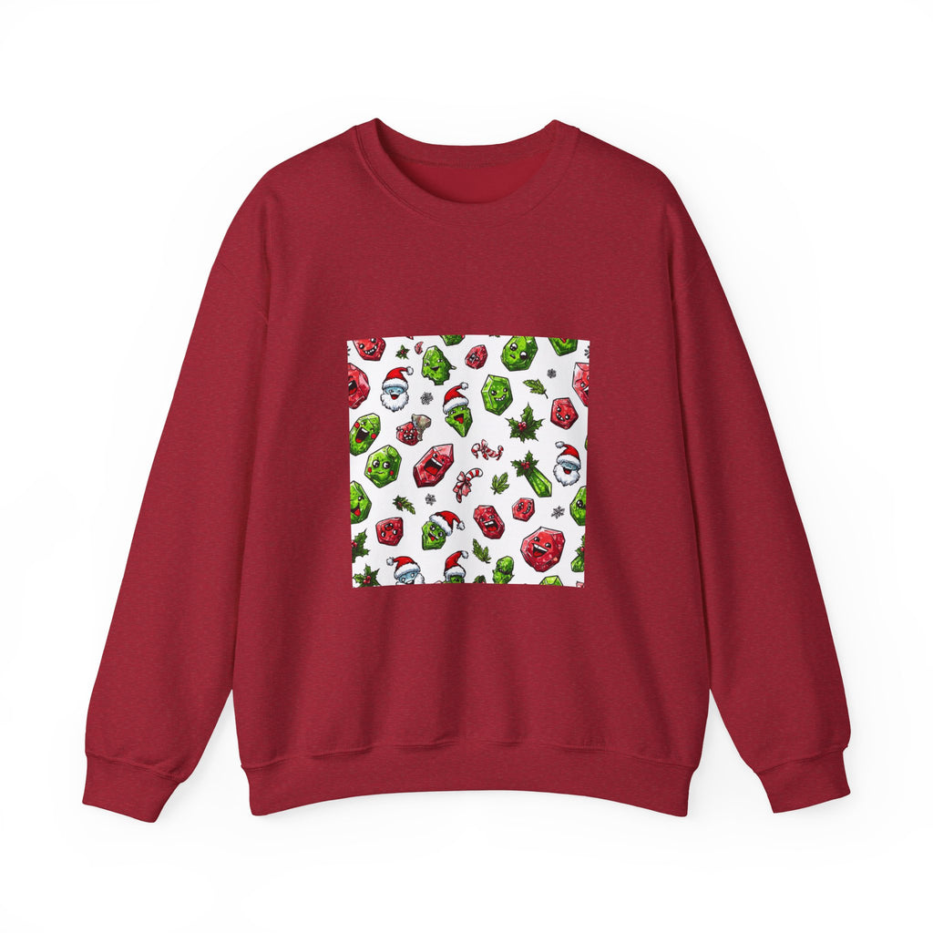 Christmas Crystal Cheer Crewneck | Neutrals & Reds