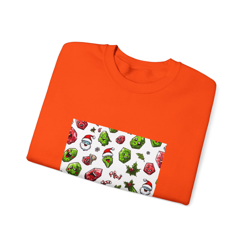 Christmas Crystal Cheer Crewneck | Earth Tones & Brights