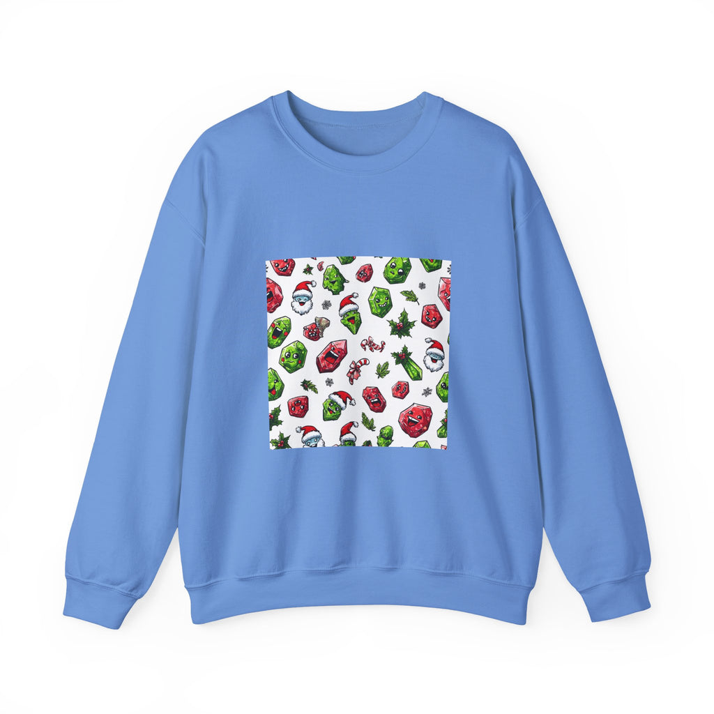 Christmas Crystal Cheer Crewneck | Blues, Purples & Pinks