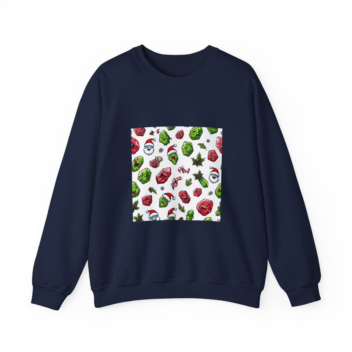 Christmas Crystal Cheer Crewneck | Blues, Purples & Pinks