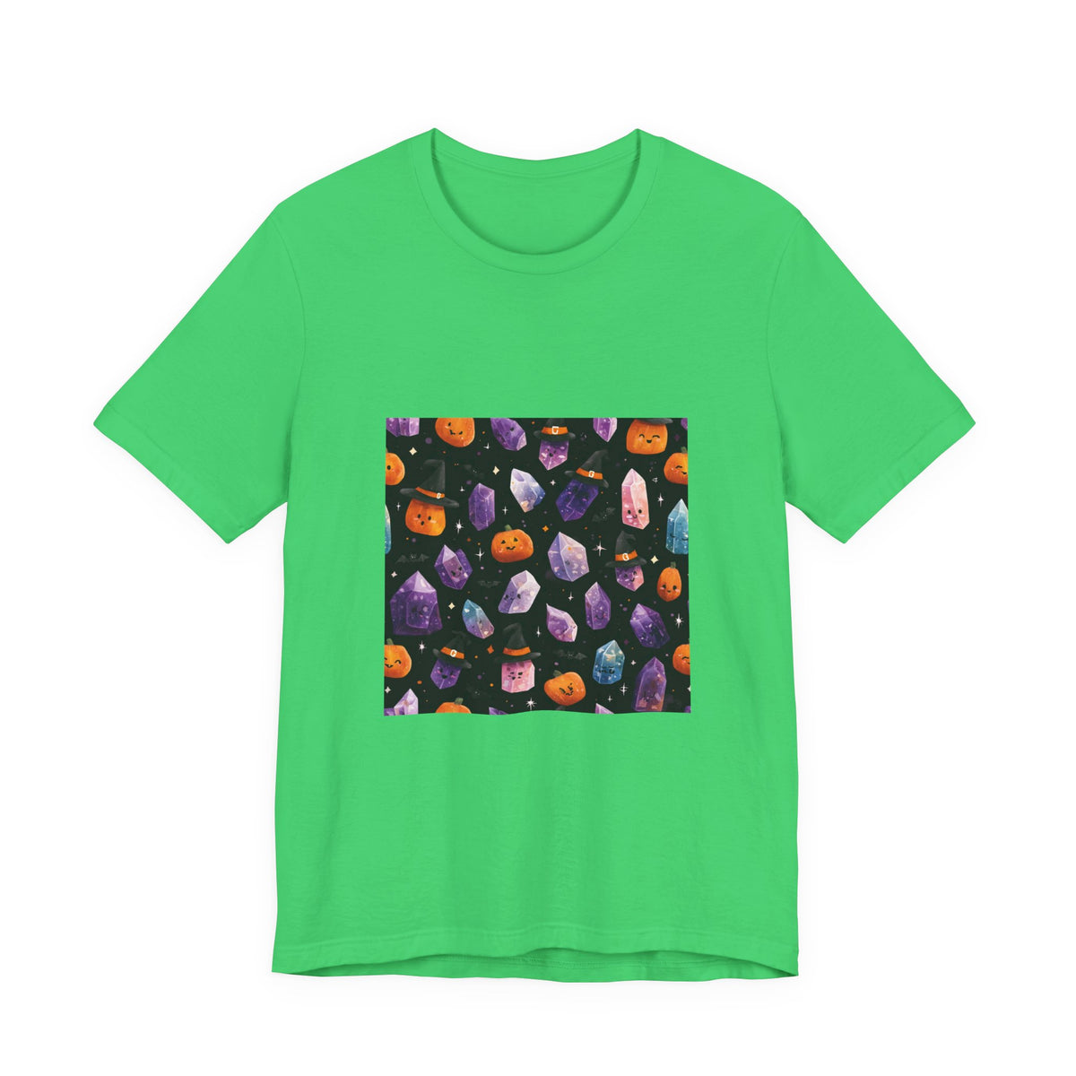 Halloween Crystal Party T-Shirt | Greens