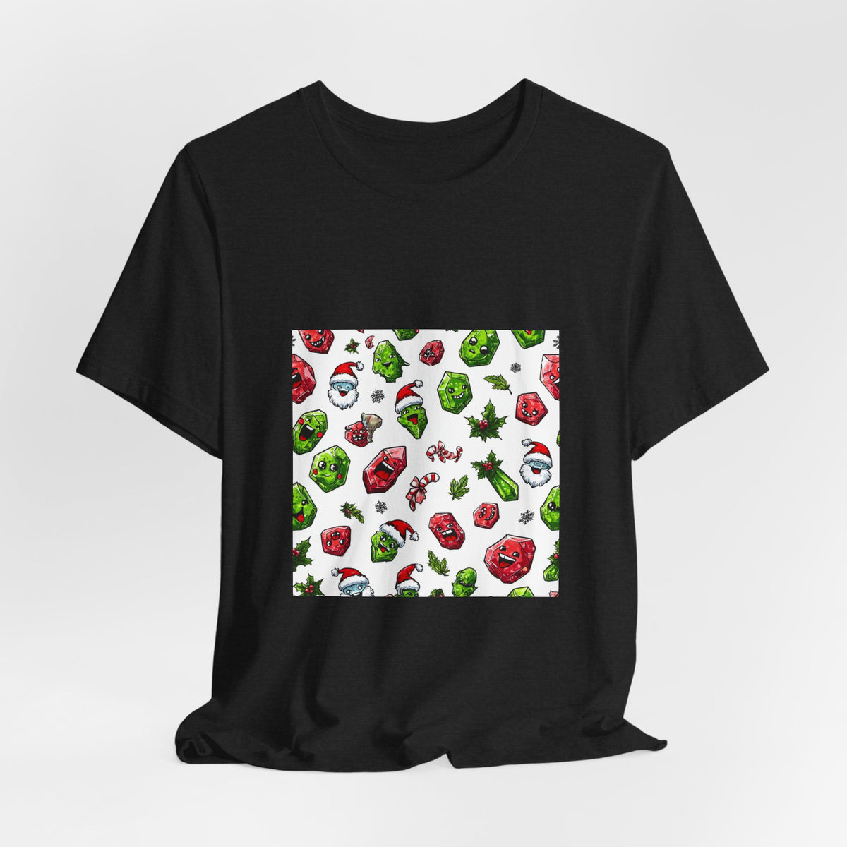 Christmas Crystal Cheer T-Shirt | Dark Neutrals & Reds