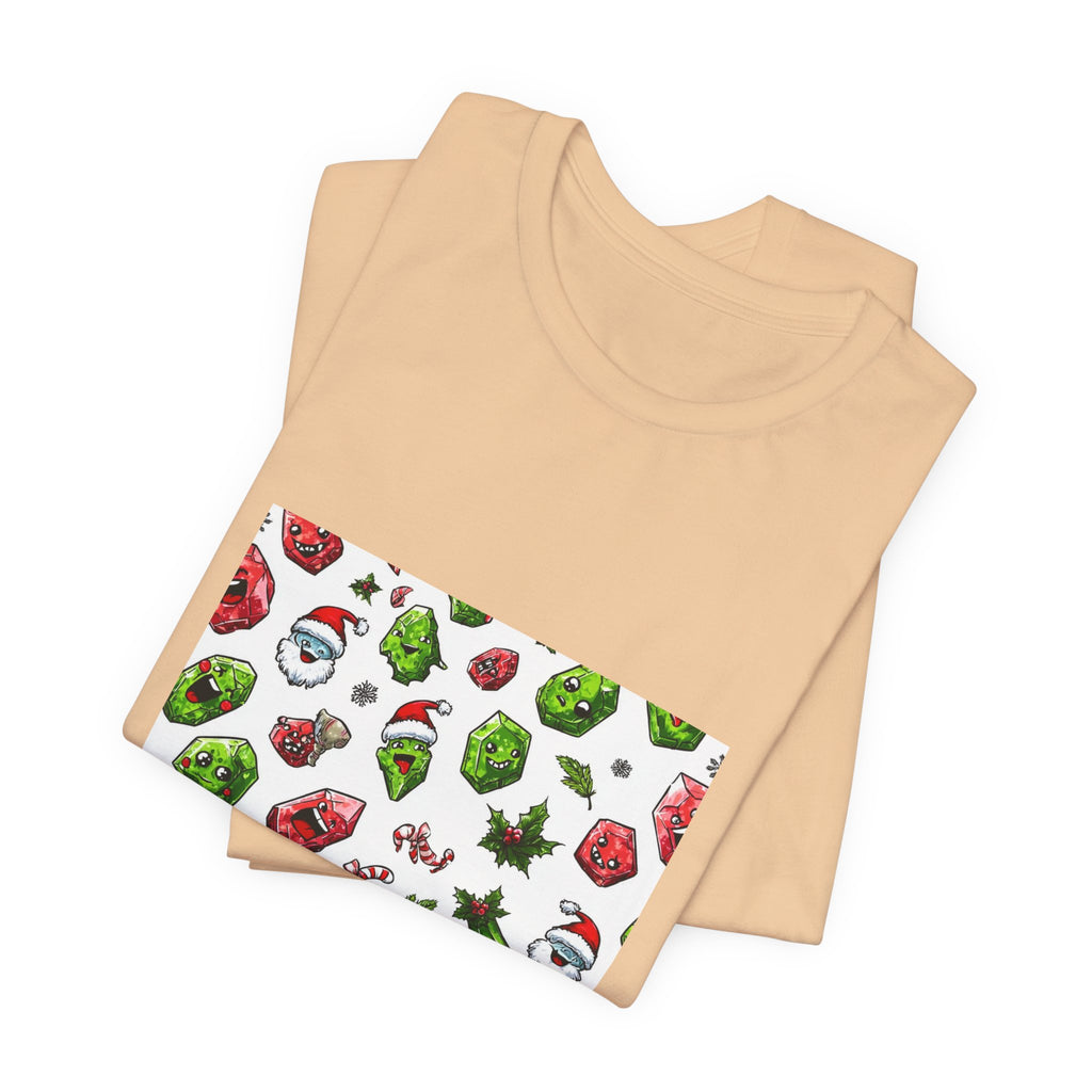 Christmas Crystal Cheer T-Shirt | Sandy Neutrals & Oranges