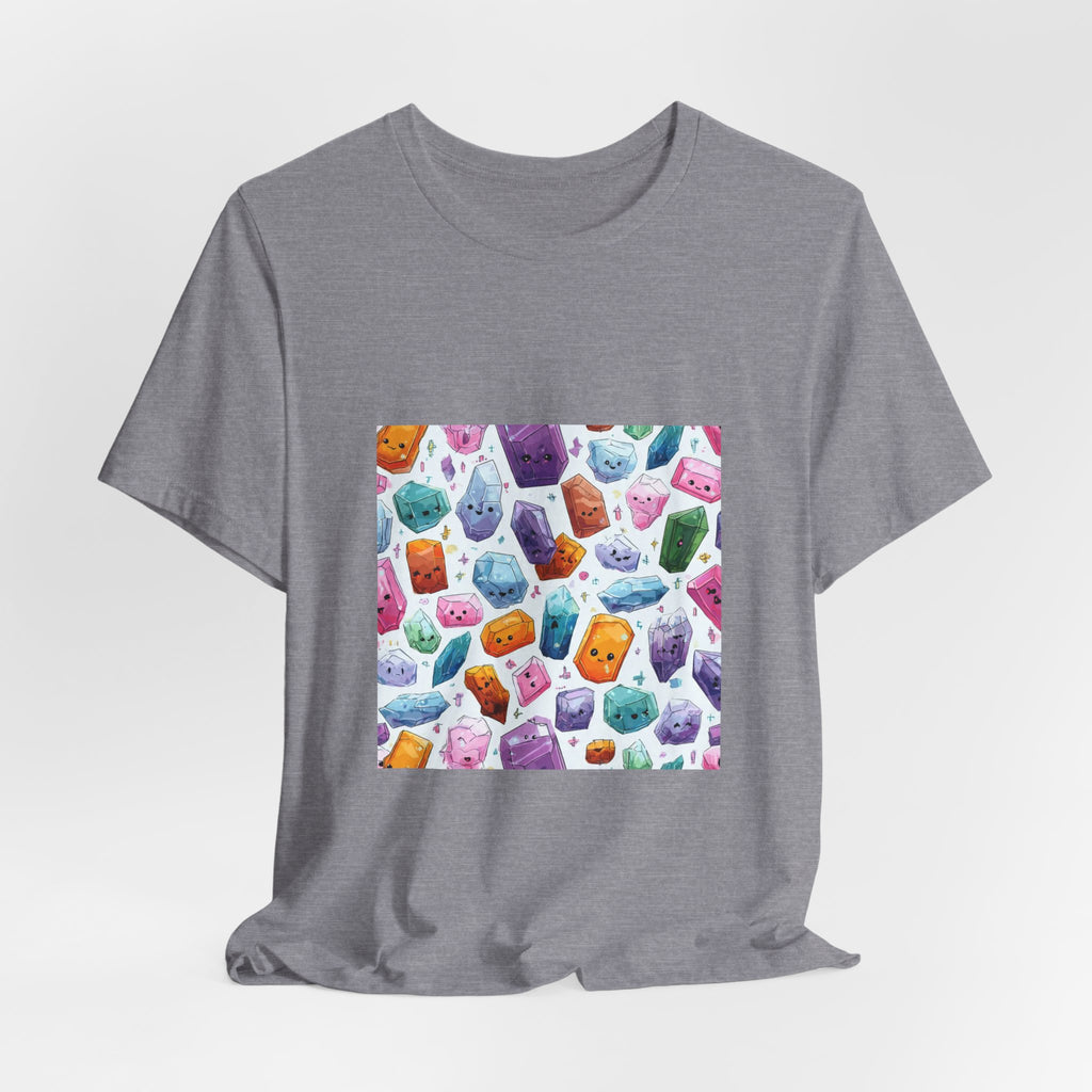 Pastel Crystal Friends T-Shirt | Light Neutrals