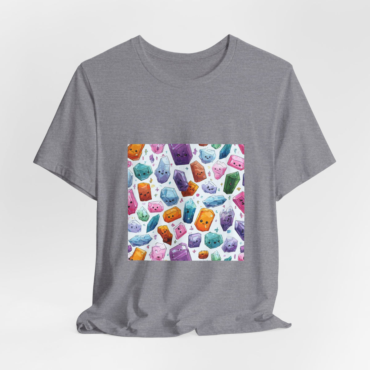 Pastel Crystal Friends T-Shirt | Light Neutrals