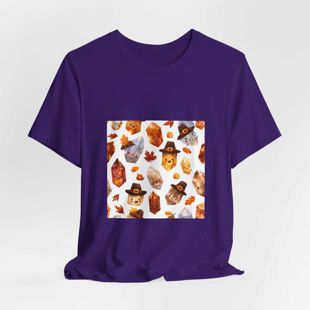 Thanksgiving Crystal Harvest T-Shirt | Royal, Navy & Purple