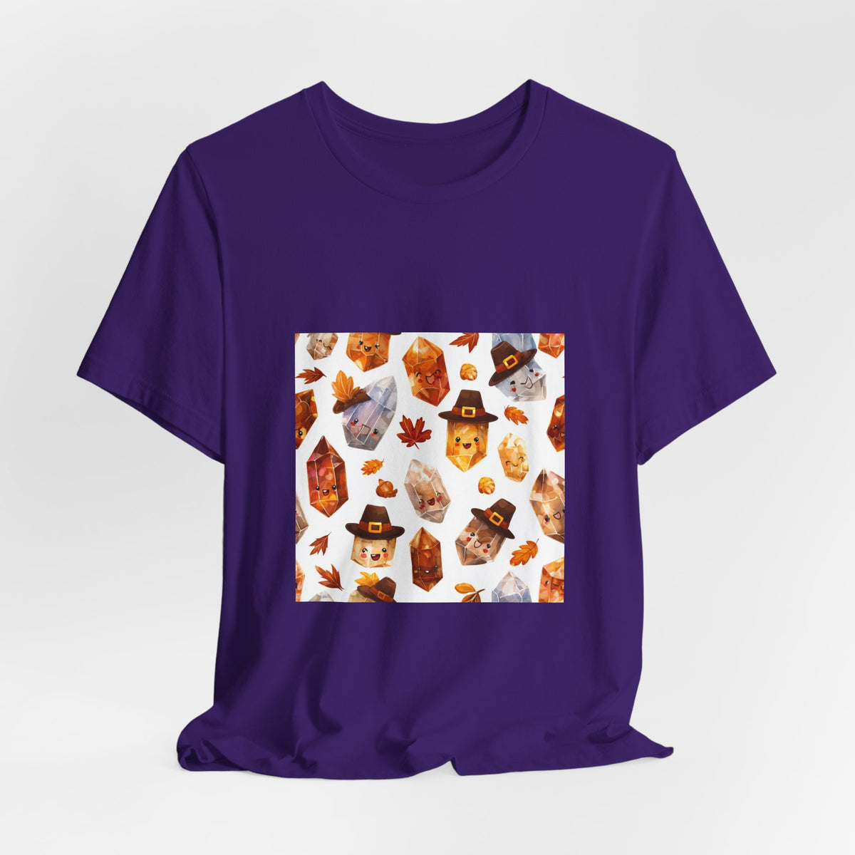 Thanksgiving Crystal Harvest T-Shirt | Royal, Navy & Purple