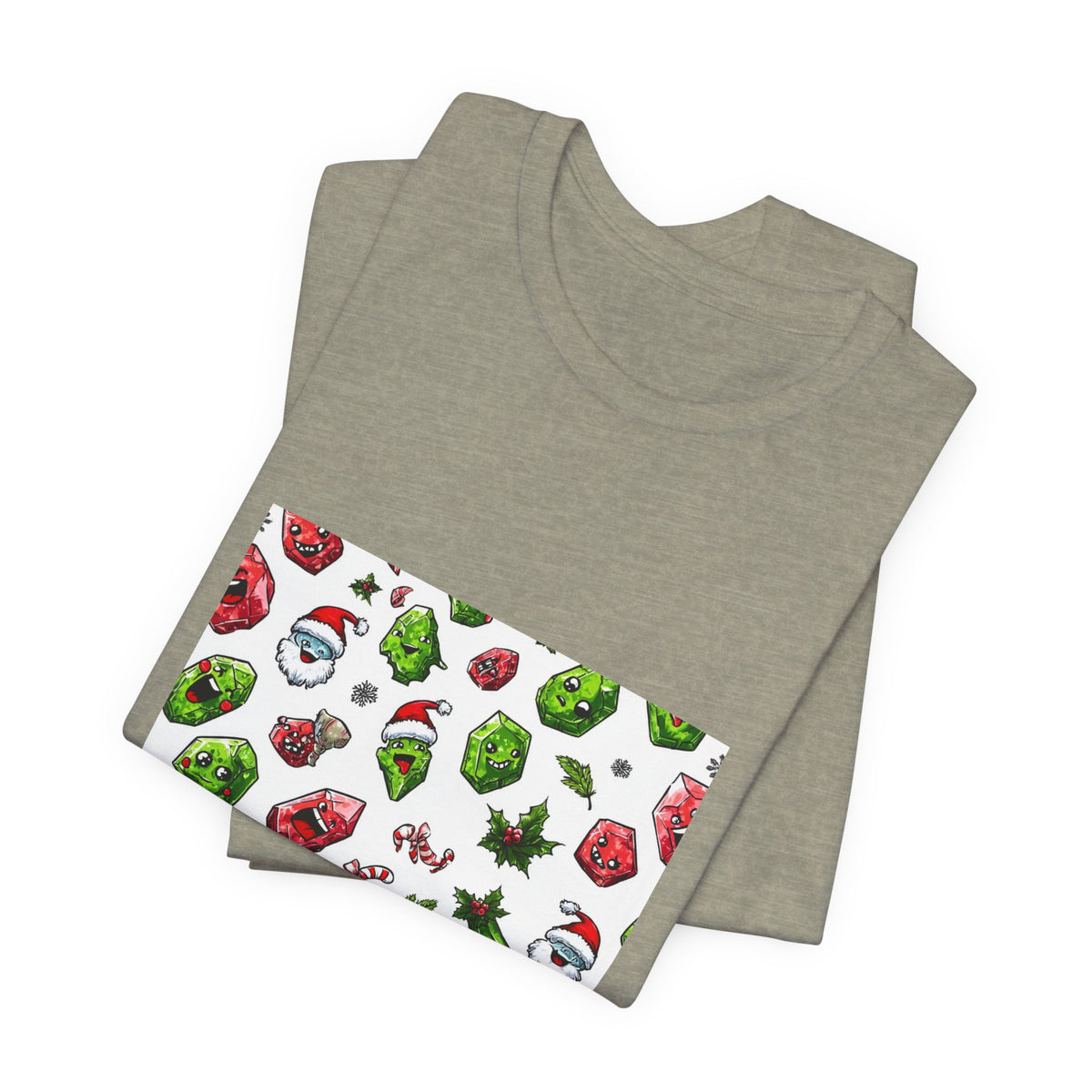 Christmas Crystal Cheer T-Shirt | Light Neutrals