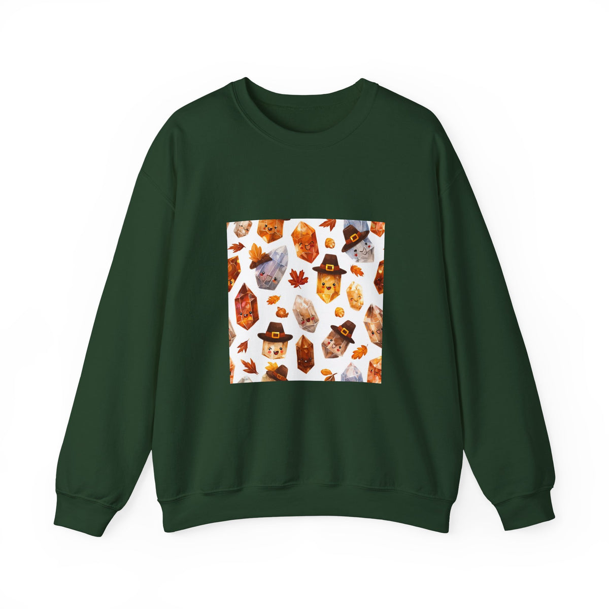 Thanksgiving Crystal Harvest Crewneck | Blues, Purples & Pinks