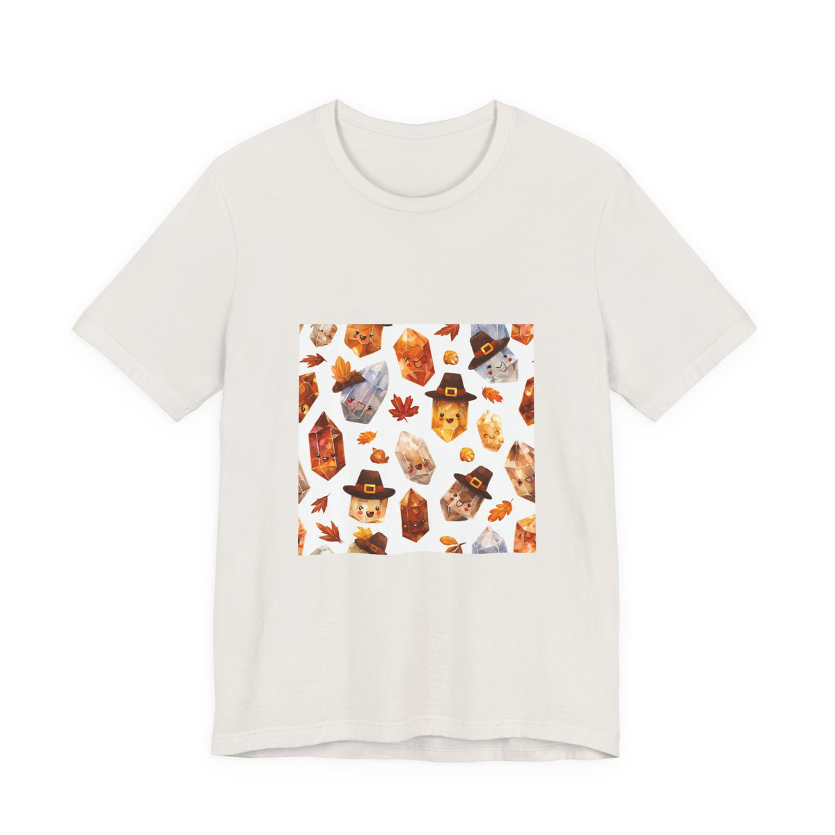 Thanksgiving Crystal Harvest T-Shirt | Light Neutrals