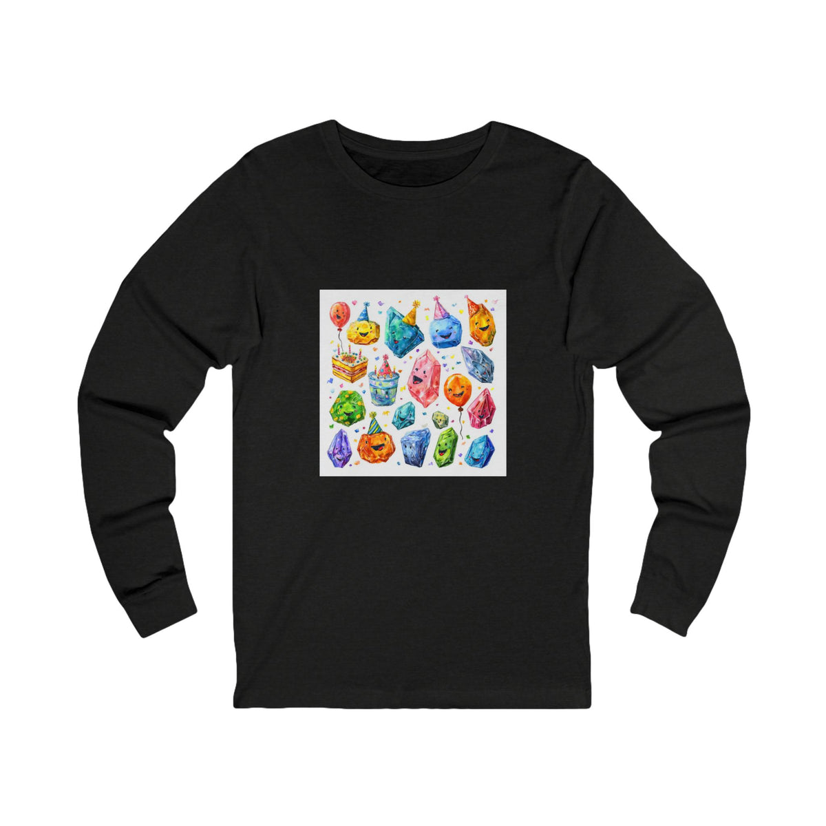 Crystal Birthday Party Long Sleeve T-Shirt