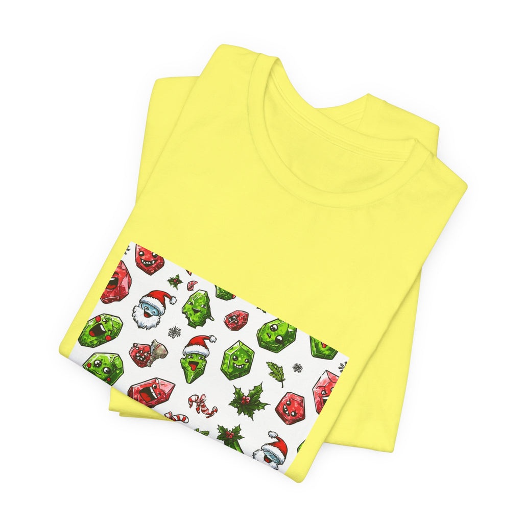 Christmas Crystal Cheer T-Shirt | Golds, Mints & Teal