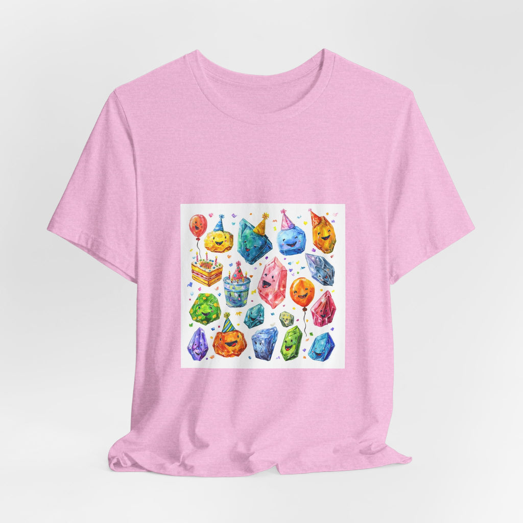 Copy of Earth Has Excellent Taste — Peach Moonstone Tee | Pinks & Orchid