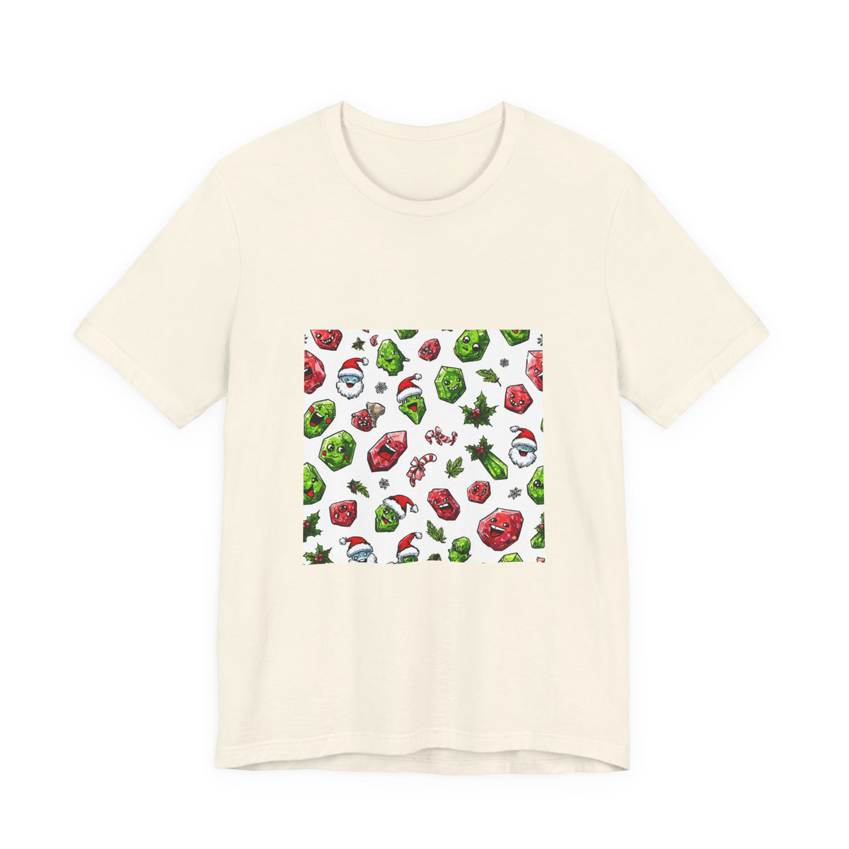 Christmas Crystal Cheer T-Shirt | Sandy Neutrals & Oranges