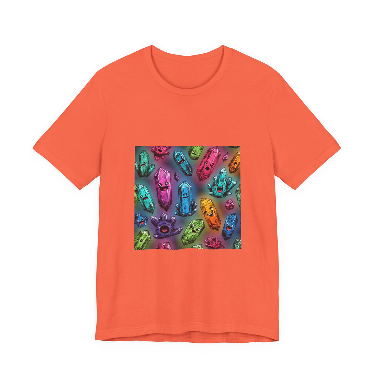 Colorful Crystal Characters T-Shirt | Pinks & Orchid