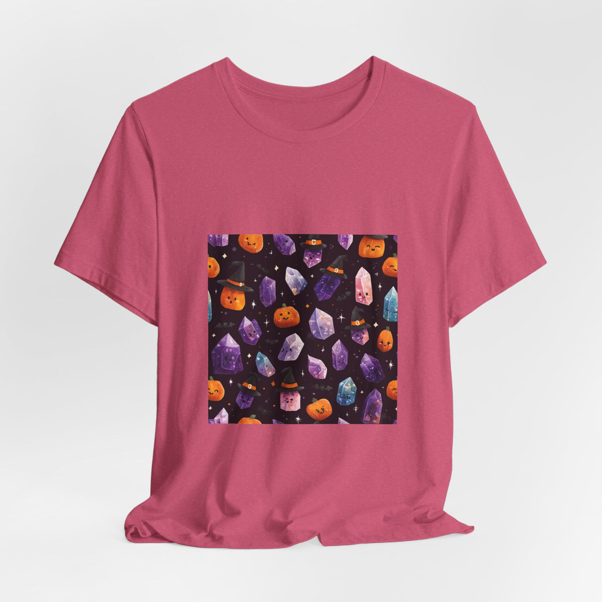 Halloween Crystal Party T-Shirt | Dark Neutrals & Reds