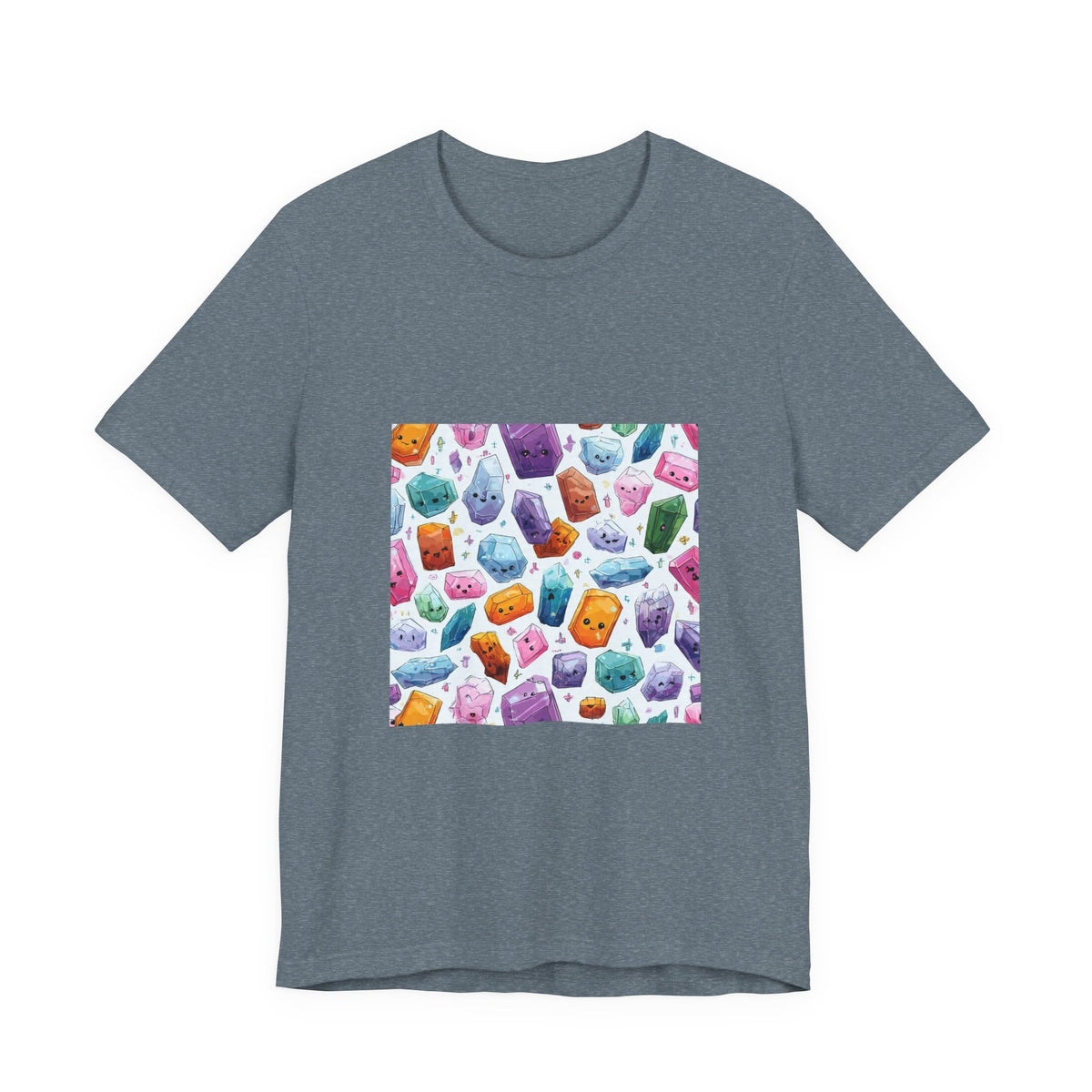 Pastel Crystal Friends T-Shirt | Forest & Ocean