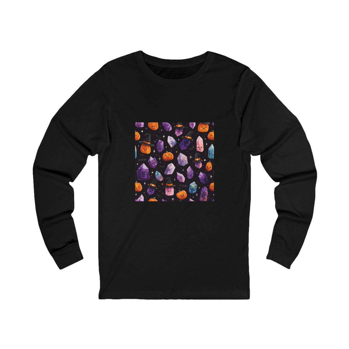 Halloween Crystal Party Long Sleeve T-Shirt