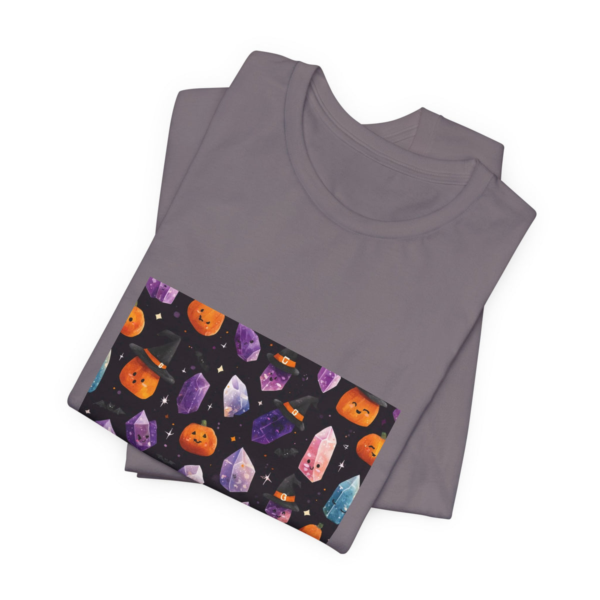 Halloween Crystal Party T-Shirt | Light Neutrals