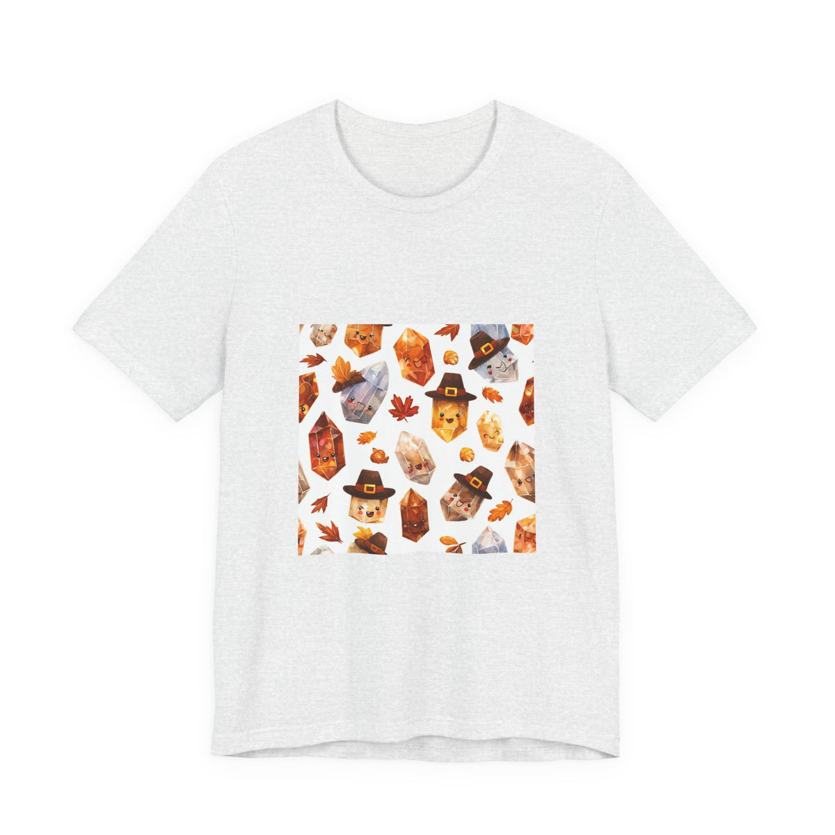 Thanksgiving Crystal Harvest T-Shirt | Light Neutrals
