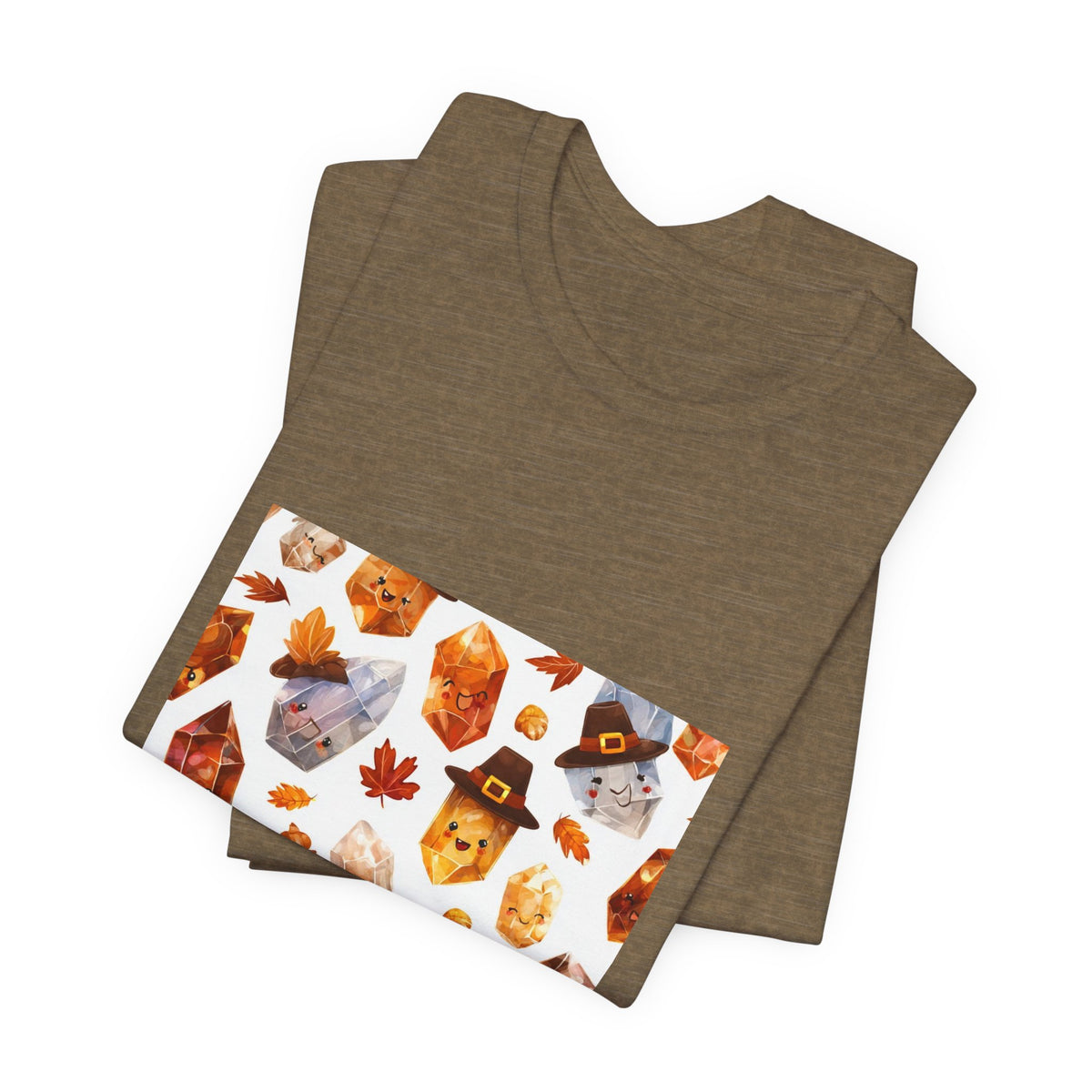 Thanksgiving Crystal Harvest T-Shirt | Greens