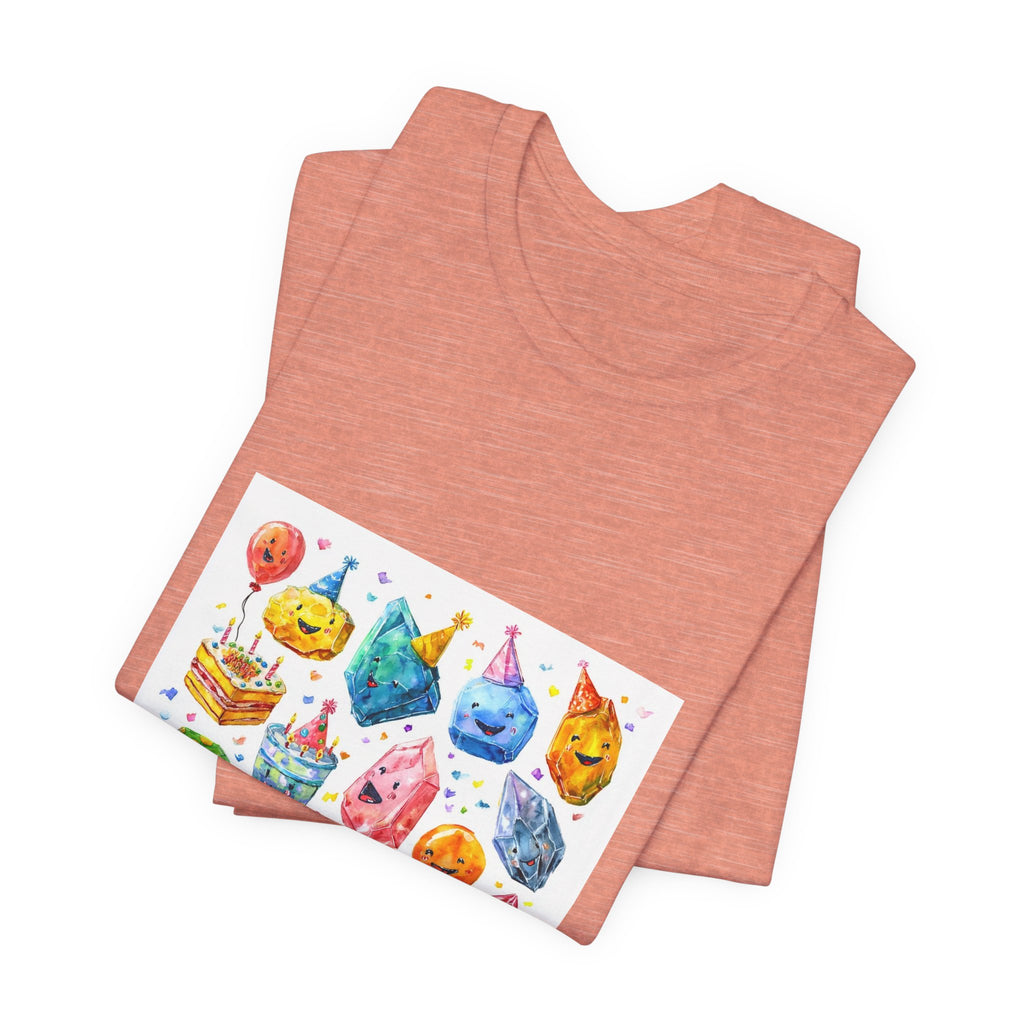 Copy of Earth Has Excellent Taste — Peach Moonstone Tee | Pinks & Orchid