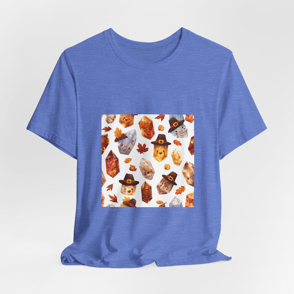 Thanksgiving Crystal Harvest T-Shirt | Royal, Navy & Purple