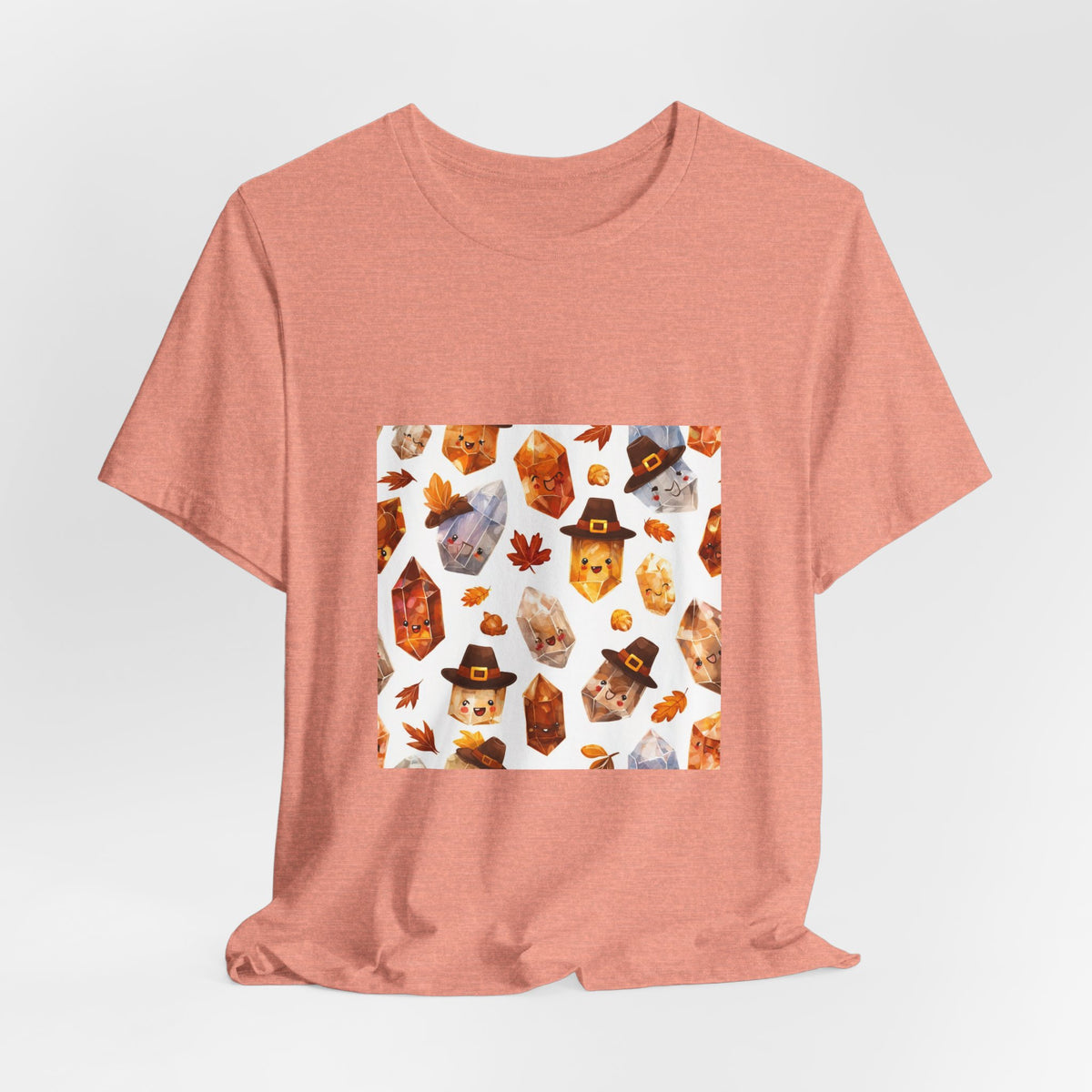 Thanksgiving Crystal Harvest T-Shirt | Pinks & Orchid