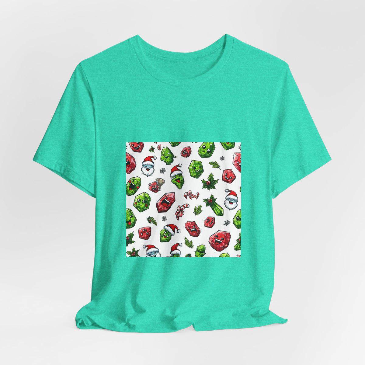 Christmas Crystal Cheer T-Shirt | Soft Blues
