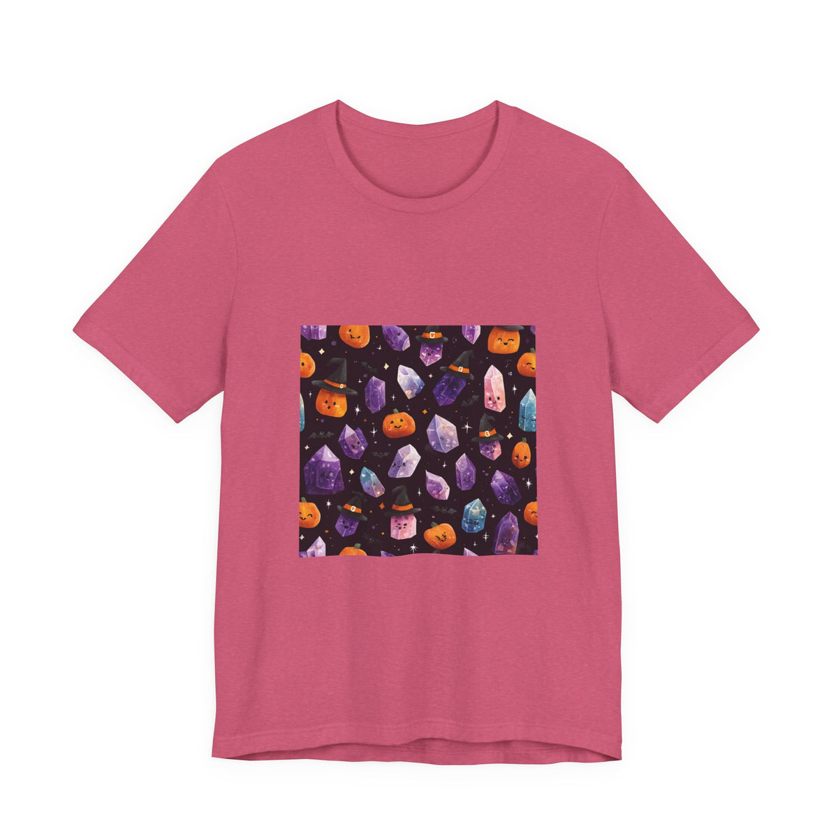 Halloween Crystal Party T-Shirt | Dark Neutrals & Reds