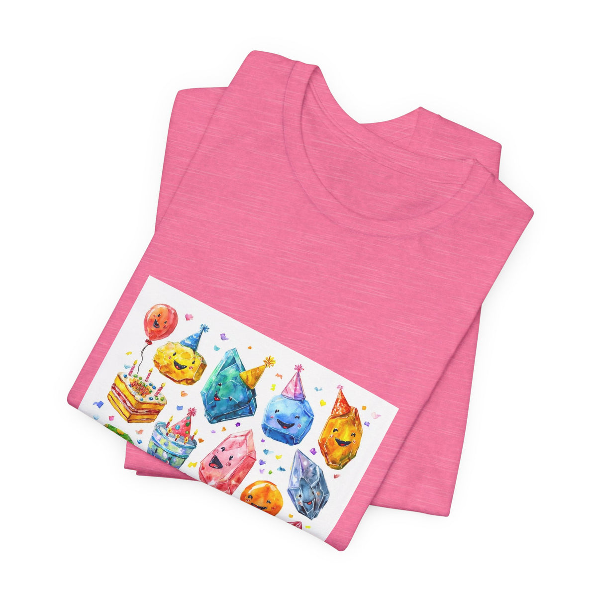 Copy of Earth Has Excellent Taste — Peach Moonstone Tee | Pinks & Orchid