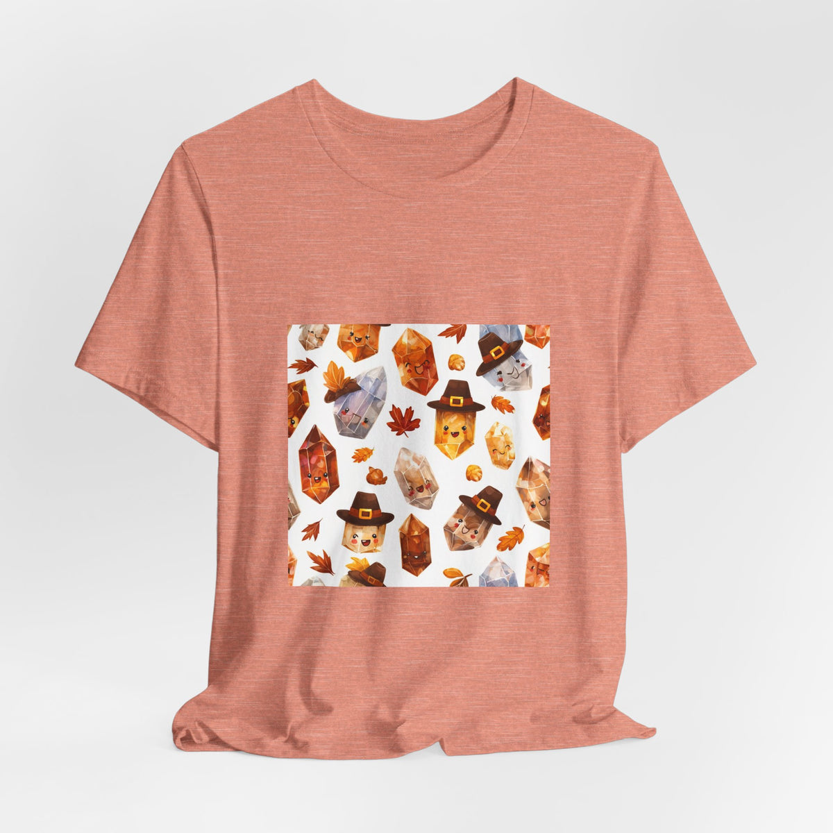 Thanksgiving Crystal Harvest T-Shirt | Pinks & Orchid