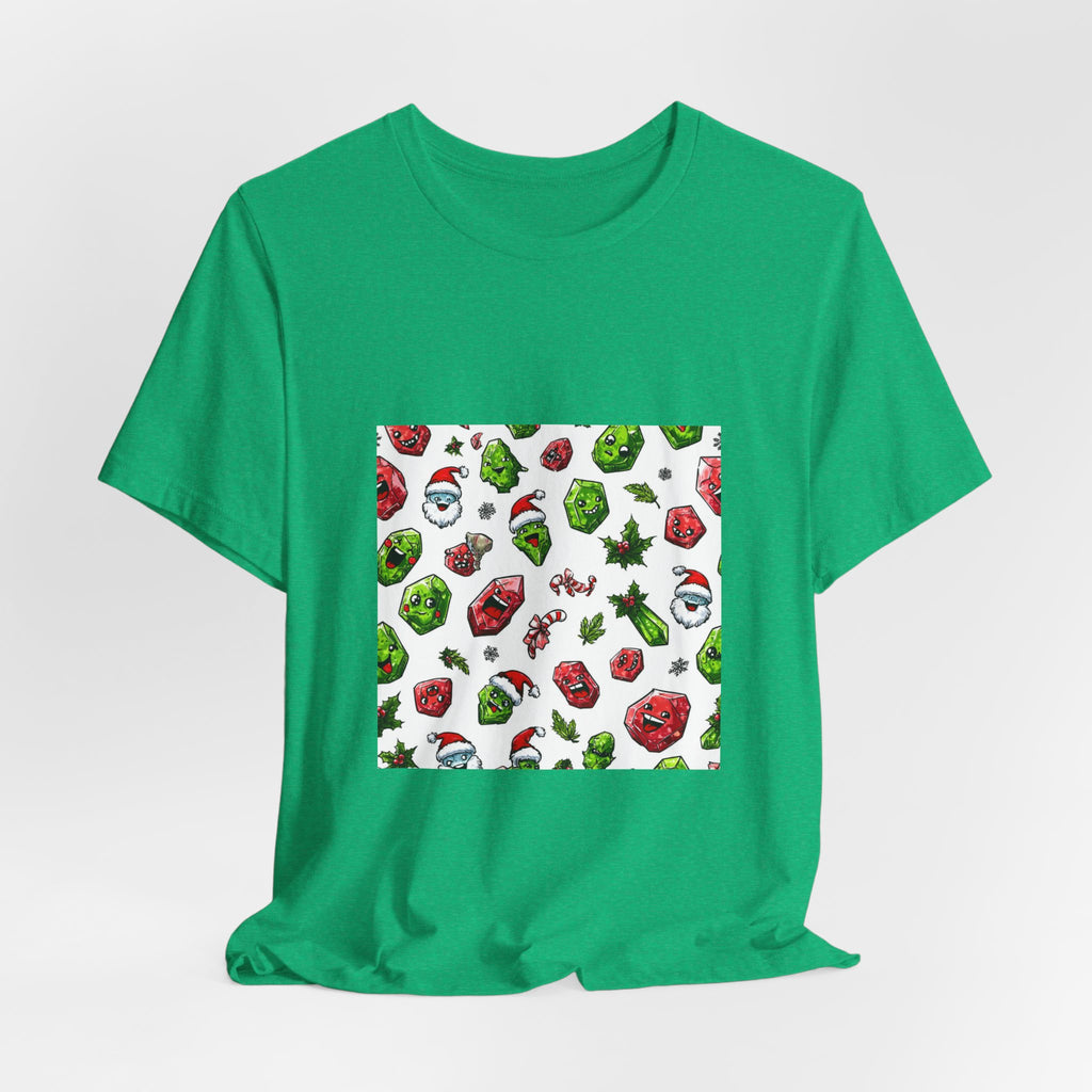 Christmas Crystal Cheer T-Shirt | Greens