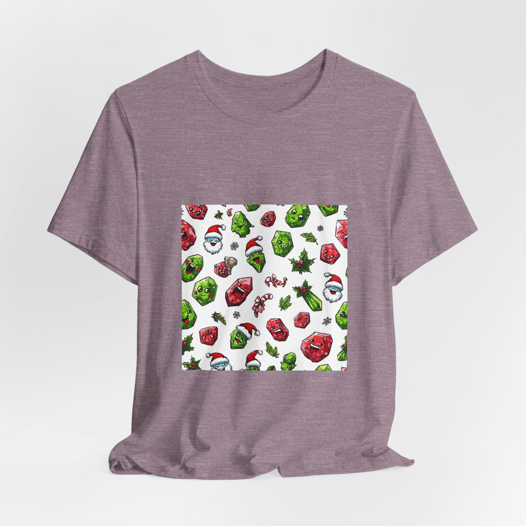 Christmas Crystal Cheer T-Shirt | Royal, Navy & Purple